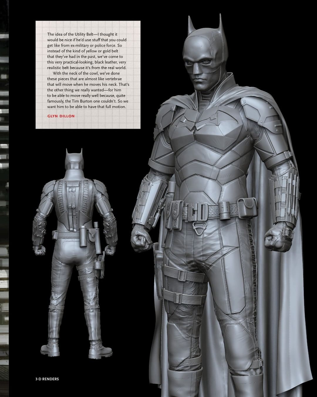 Batman 2022 Concept Ben Affleck Full Armor Set 3D Printable Model STL 