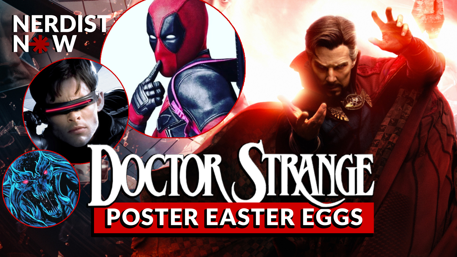 Doctor Strange in the Multiverse of Madness Poster Easter Eggs (Nerdist