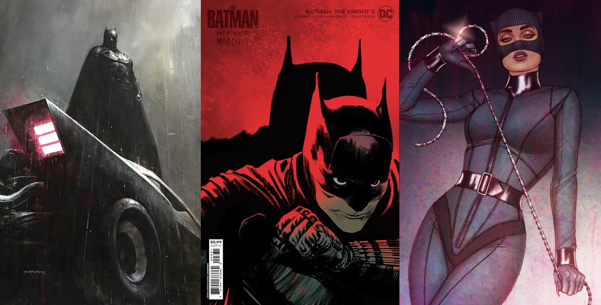 DC Comics Reveals THE BATMAN-Inspired Variant Covers - Nerdist