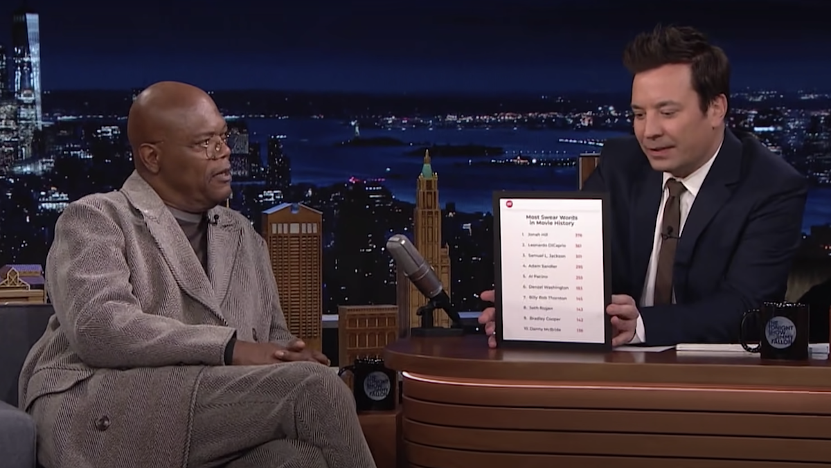 Samuel L. Jackson on the Tonight Show Starring Jimmy Fallon