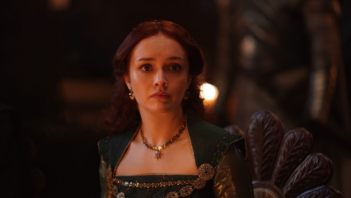 Olivia Cooke as Alicent Hightower in the Game of Thrones prequel