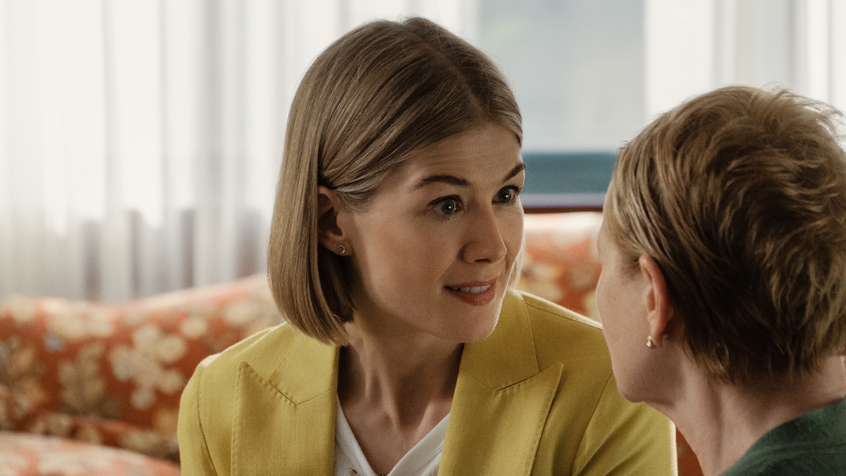 Rosamund Pike and Dianne Wiest in I Care A Lot, one of the best scam movies available to stream