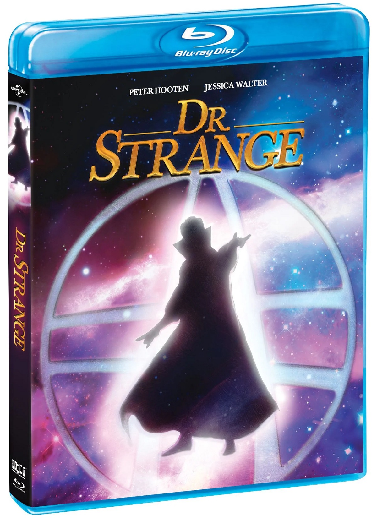 The Shout Factory cover art for '70s Doctor Strange;.