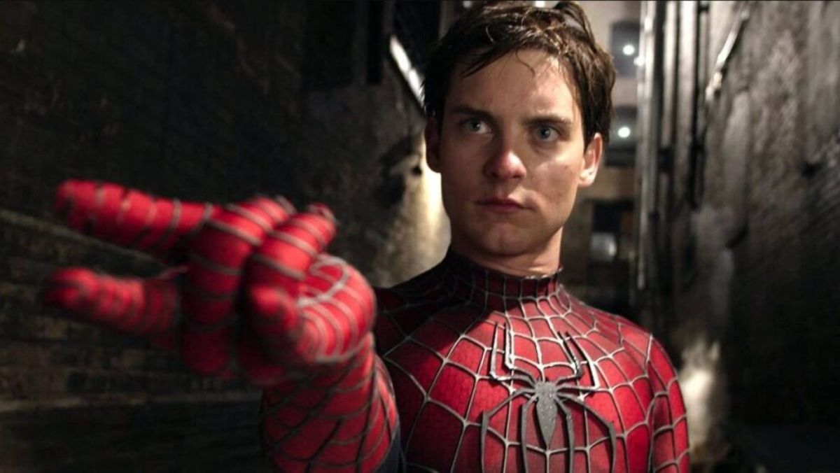 Tobey Maguire's Spider-Man slinging his organic webs. James Cameron pushed the Spider-Man organic web idea far.