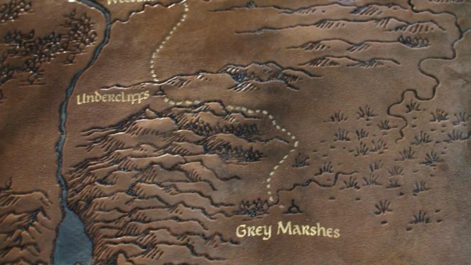 A Guide to the Locations THE RINGS - The Rings Of Power Map Reveals The Grey Marshes Of Middle Earth 920x518