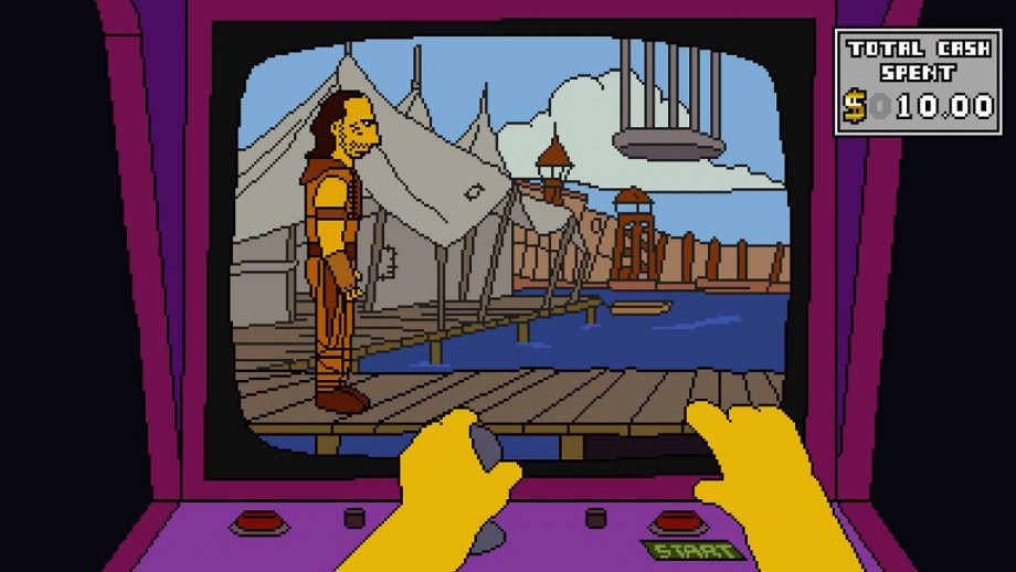An Old SIMPSONS Joke About WATERWORLD Is Now an Actual Game Nerdist