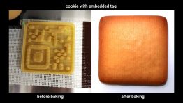 这些美味的饼干隐藏了可食用的二维码