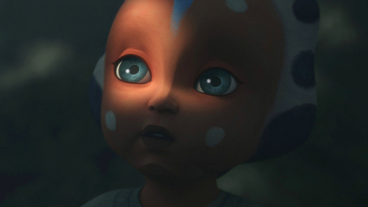 Baby Ahsoka in Tales of the Jedi