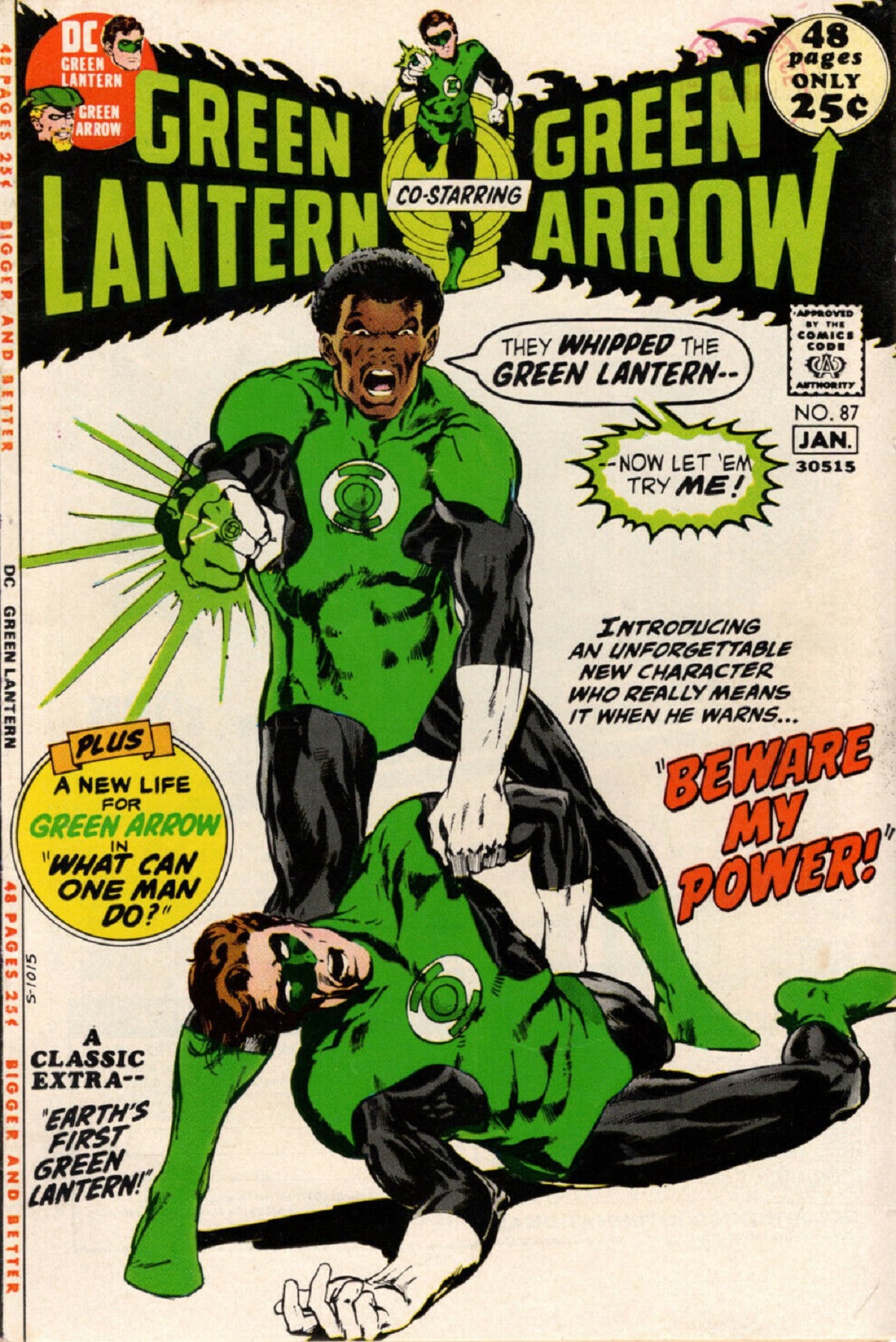 white lantern green arrow