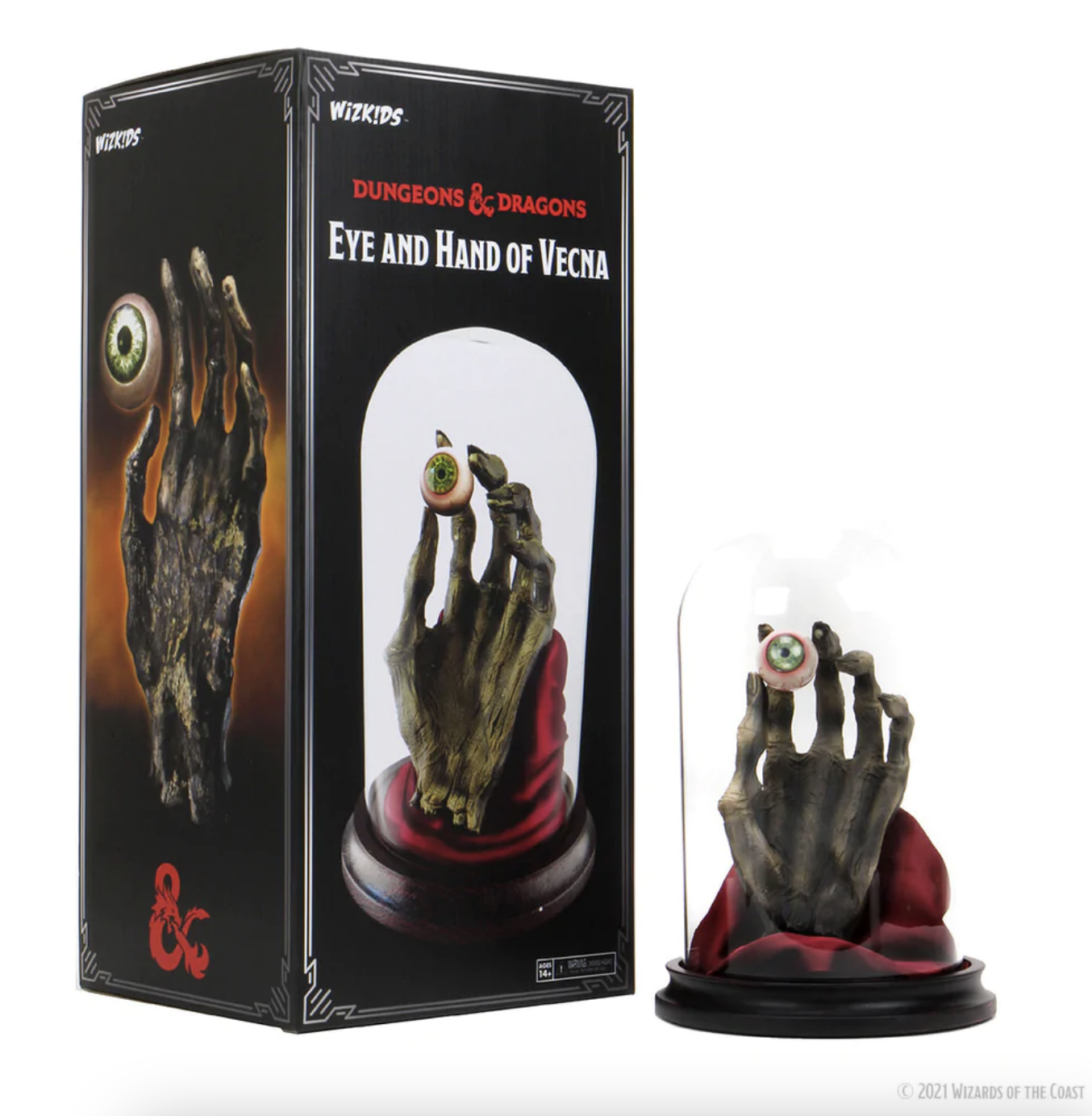 A tabletop miniature of Vecna