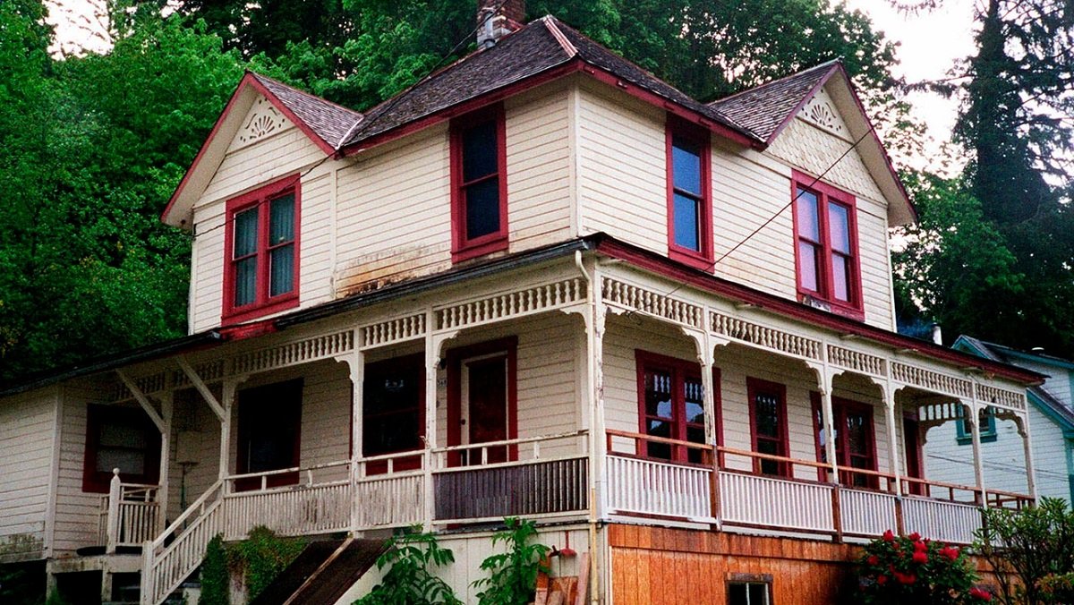 The Victorian house from The Goonies.