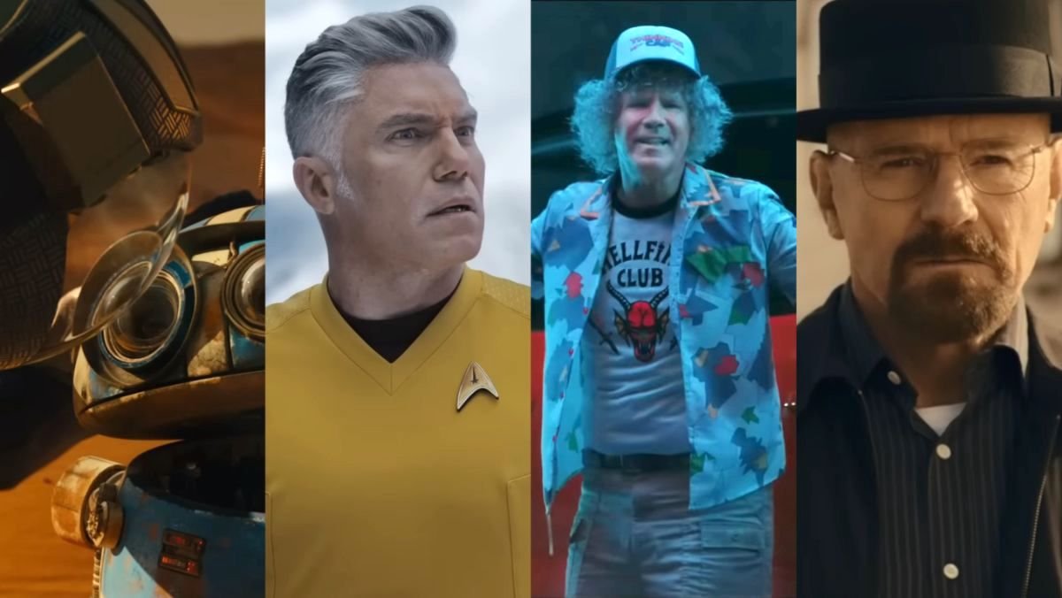 The best nerdy Super Bowl ads included a cute space droid, Captain Pike, a Stranger Things parody and Breaking Bad reunion (1)