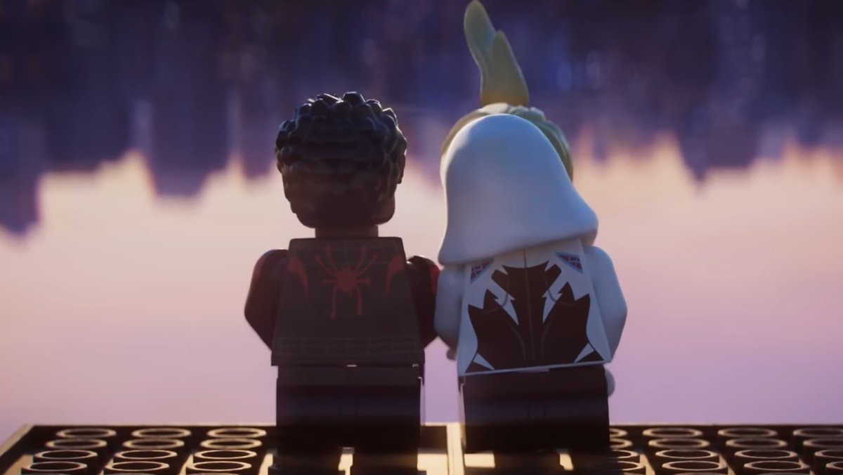 A 14-Year-Old Animated ACROSS THE SPIDER-VERSE's LEGO Spider-Man World