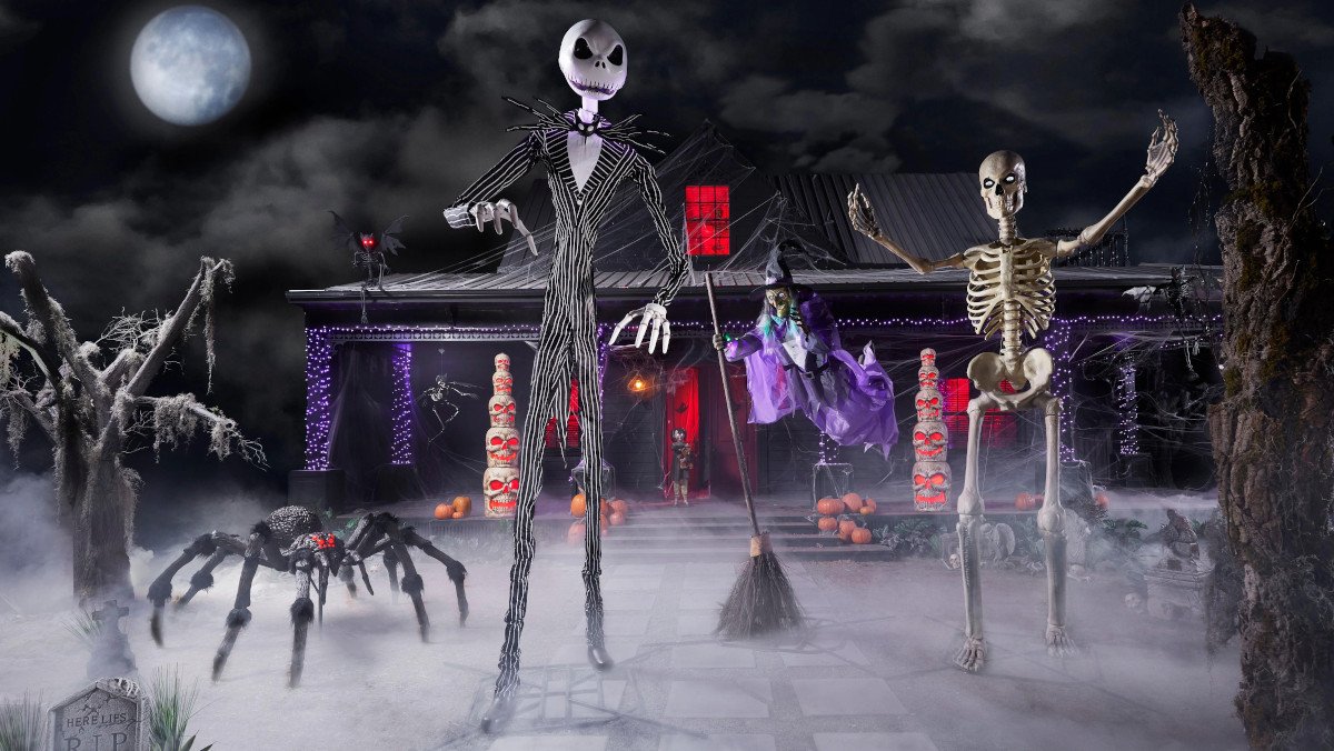 Skeleton Hand And Leg Elements Set For Halloween Stock