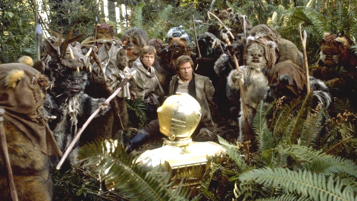 star wars return of the jedi ewoks