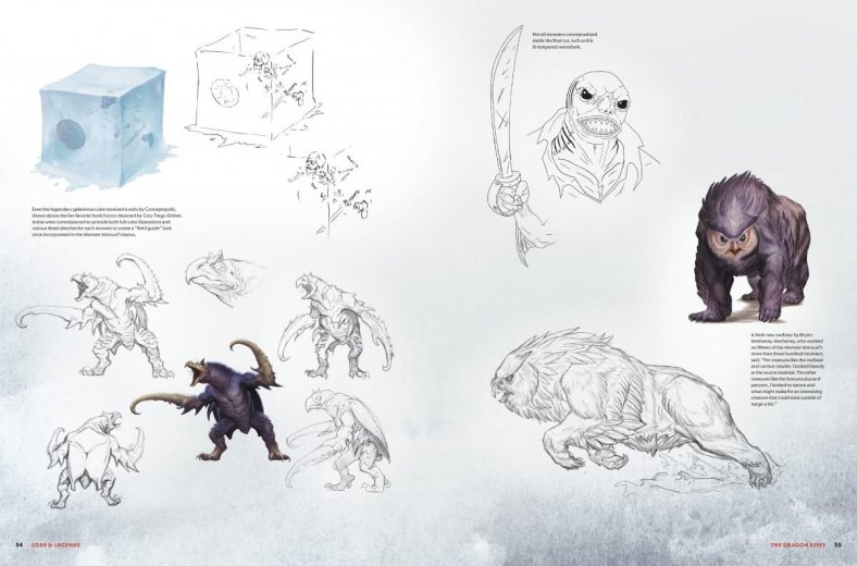 This LORE &amp; LEGENDS Exclusive Shows Early DUNGEONS &amp; DRAGONS Creature ...