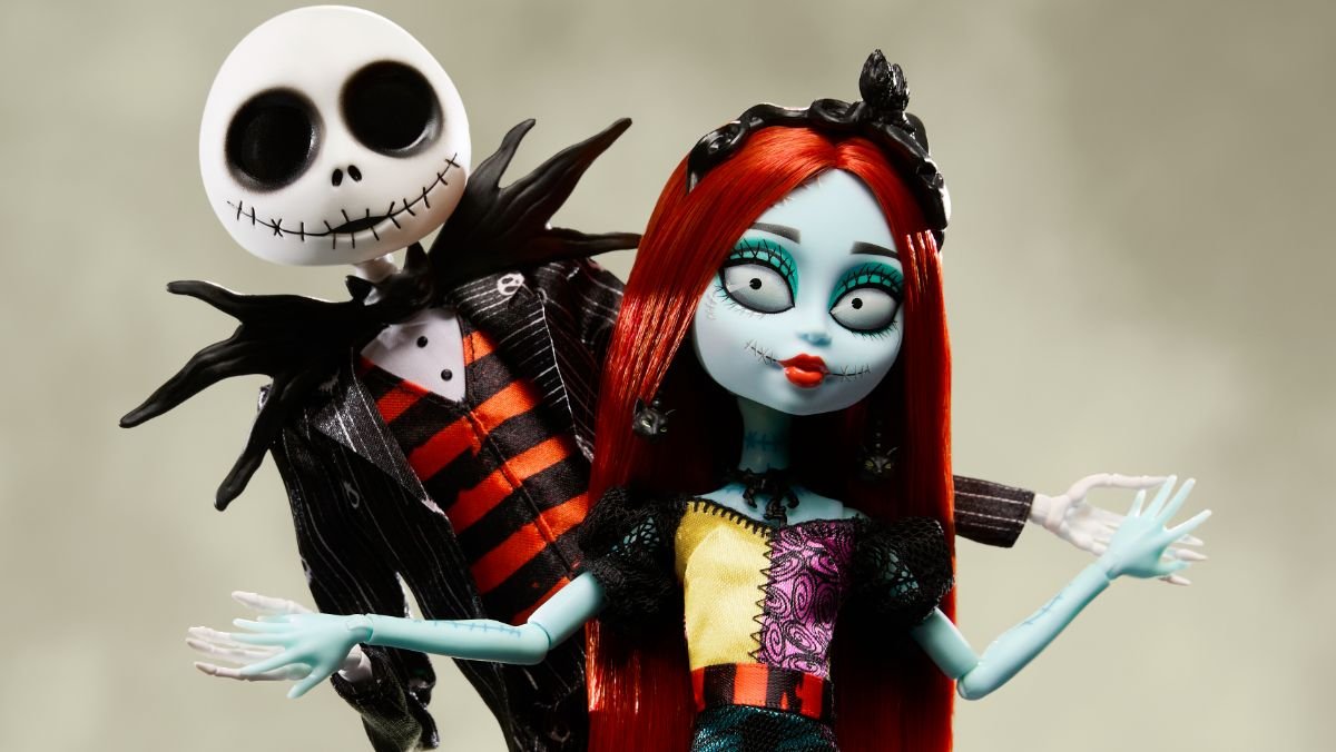 Monster High Skullector Series adds Nightmare Before Christmas Jack Skellington & Sally dolls