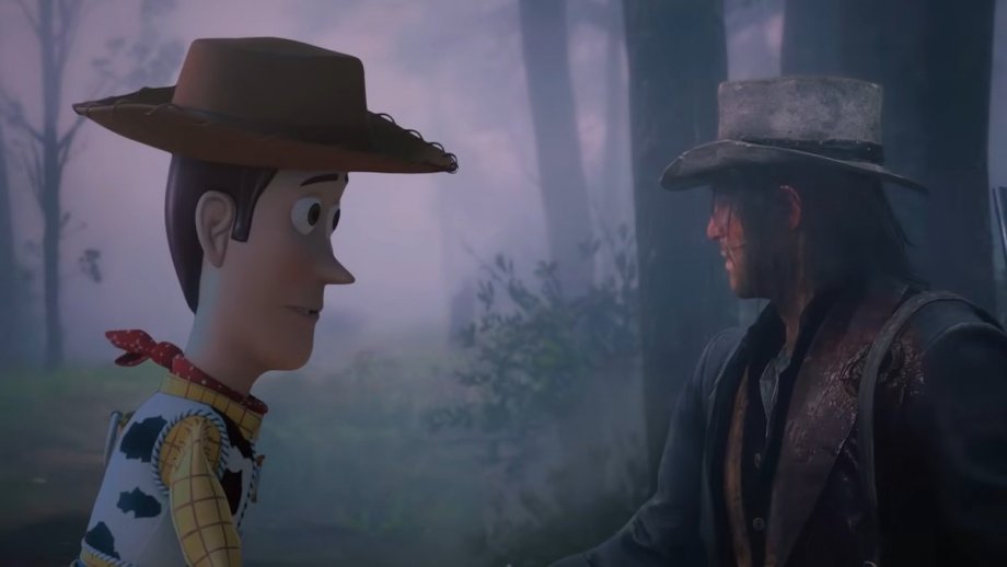 TOY STORY's Woody Goes to the Old West of RED DEAD REDEMPTION 2 in