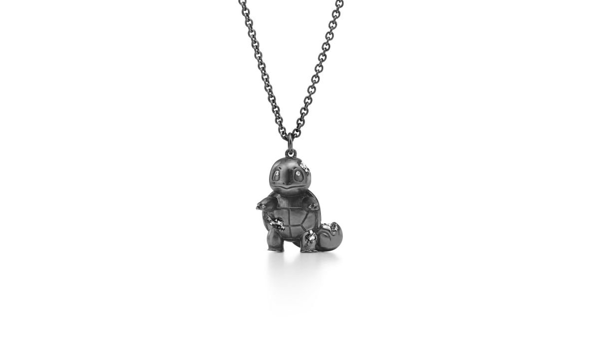 Tiffany Pokemon Pendant  Squirtle