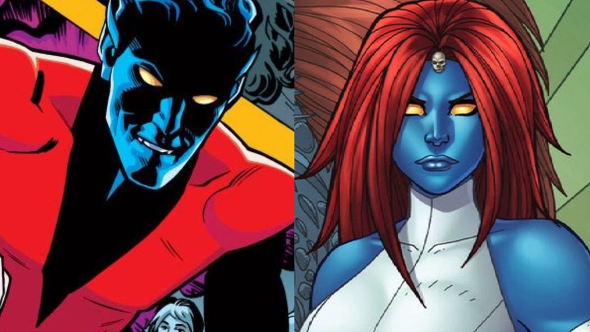 X Men Nightcrawler And Mystique Agent Of STYLE Nightcrawler Marvel