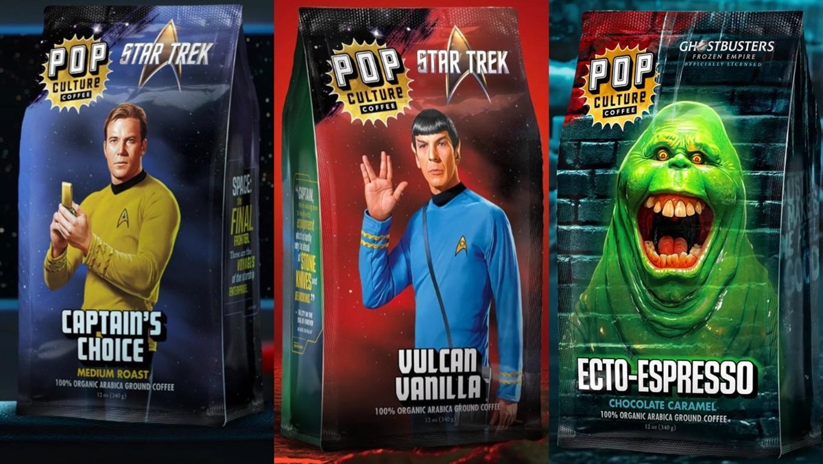 Pop Culture Coffee Brings STAR TREK and GHOSTBUSTERS to Your Morning Ritual - Vimarsana News