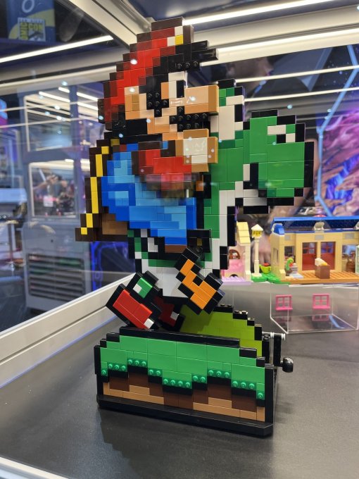 New SUPER MARIO WORLD Mario & Yoshi LEGO Set Is
