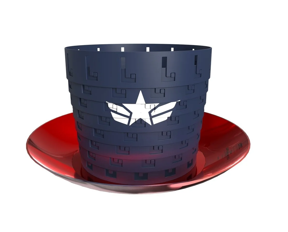 Captain America: Brave New World AMC Theaters popcorn bucket.