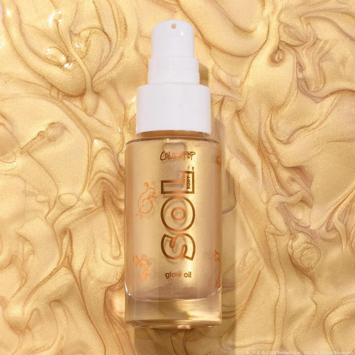 Twilight New Moon ColourPop - gold shimmer lotion