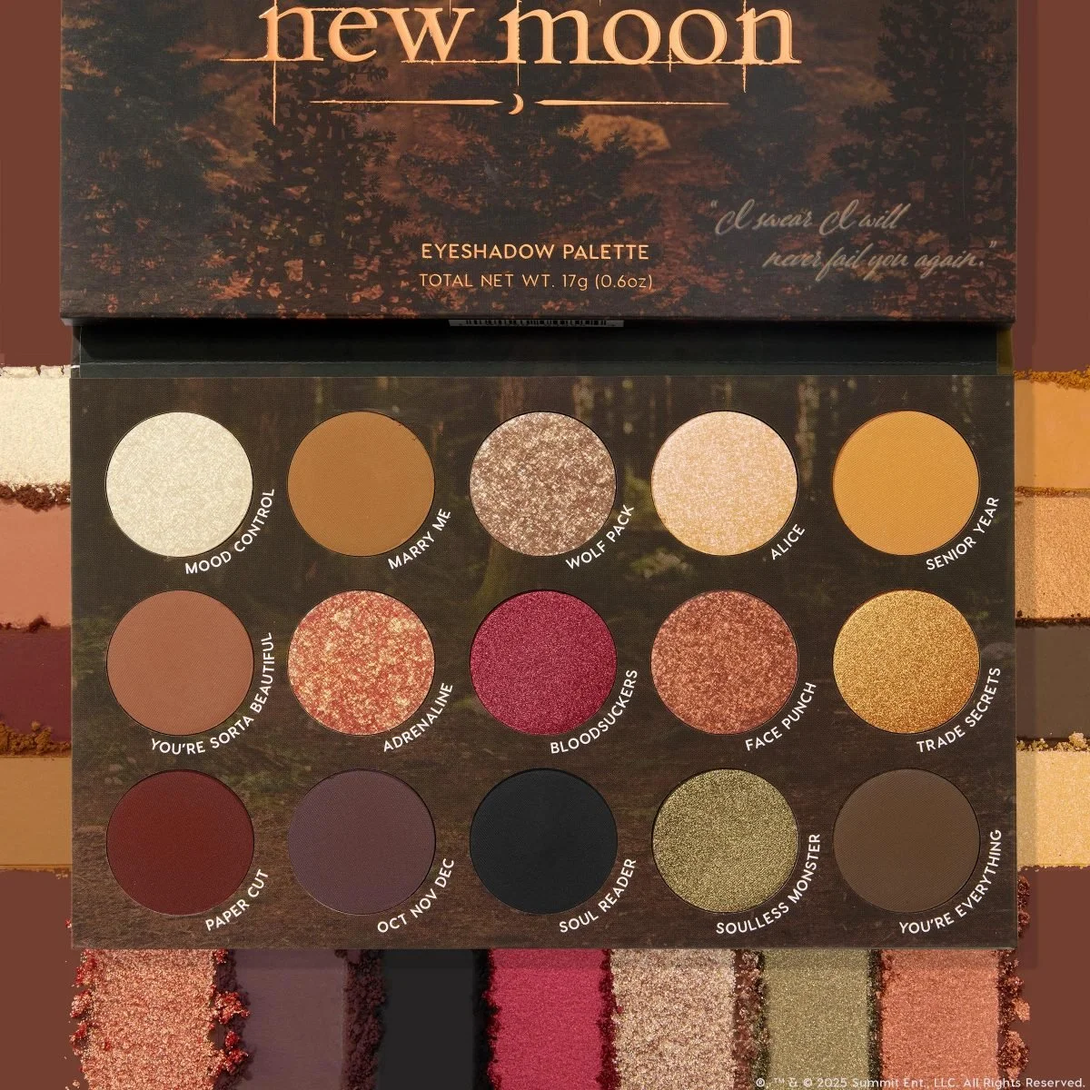 Twilight New Moon ColourPop - eye shadow palette