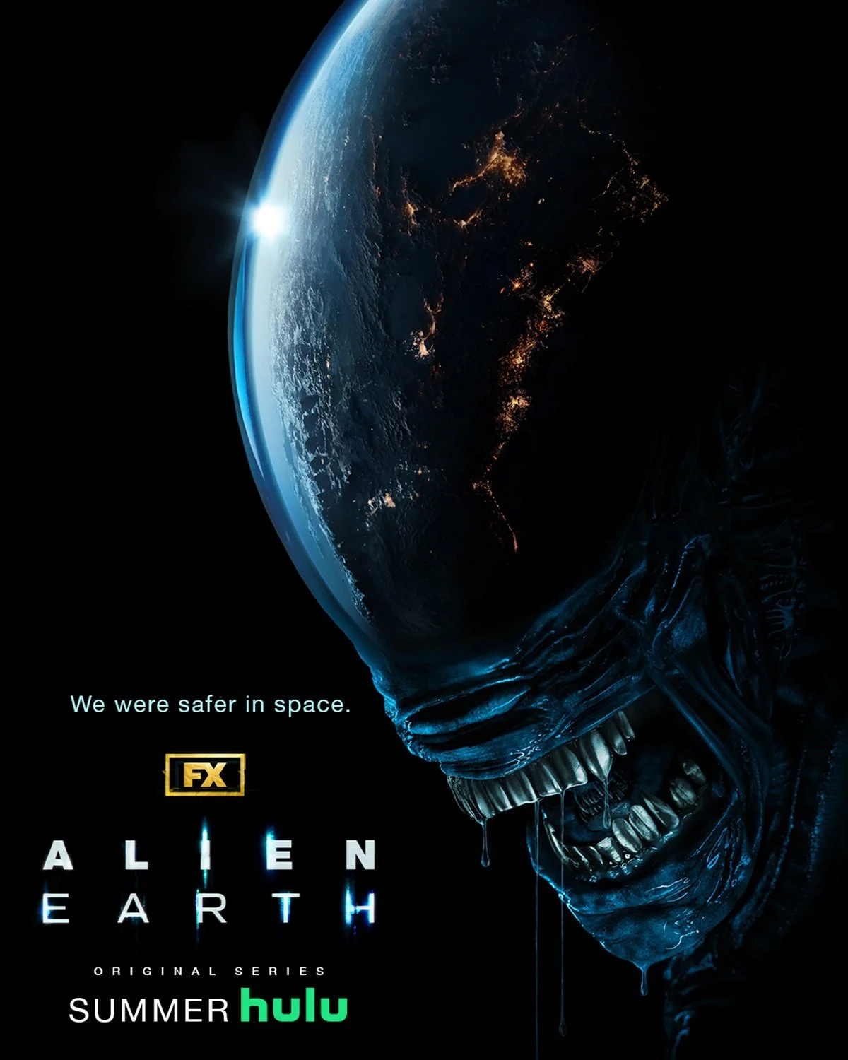 Alien: Earth key art for the FX Hulu series. 