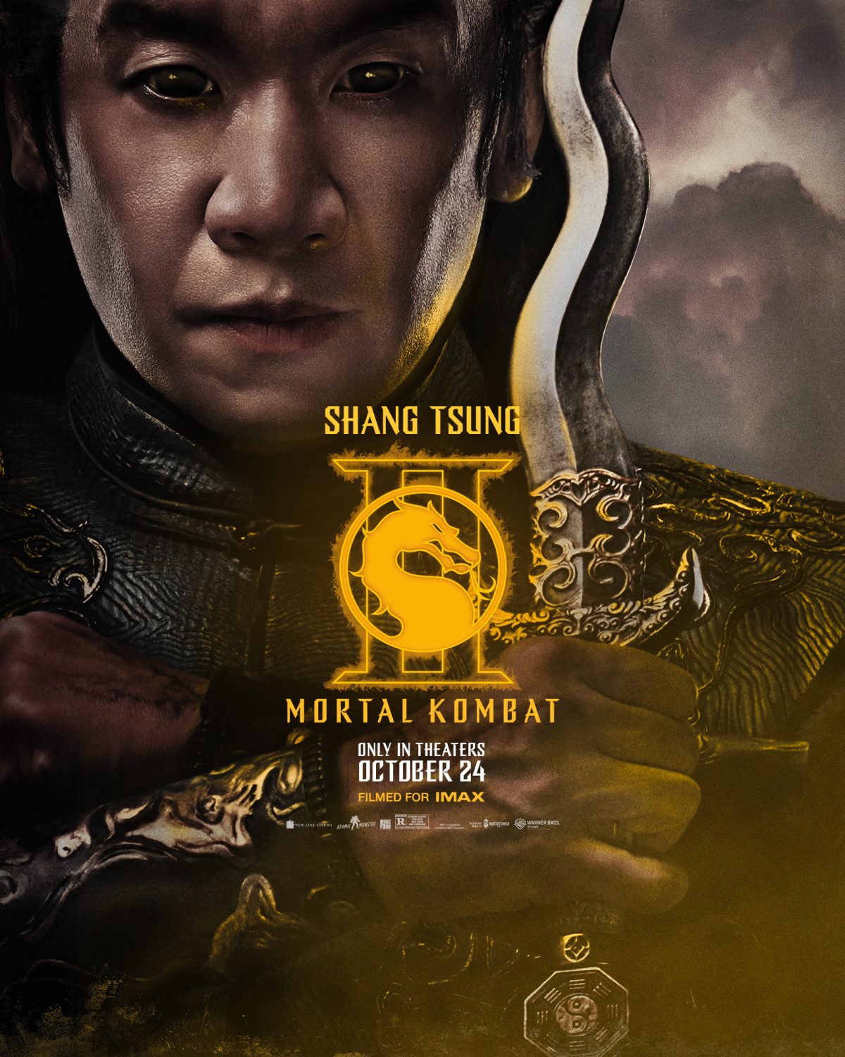 mortal kombat 2 poster shang tsung