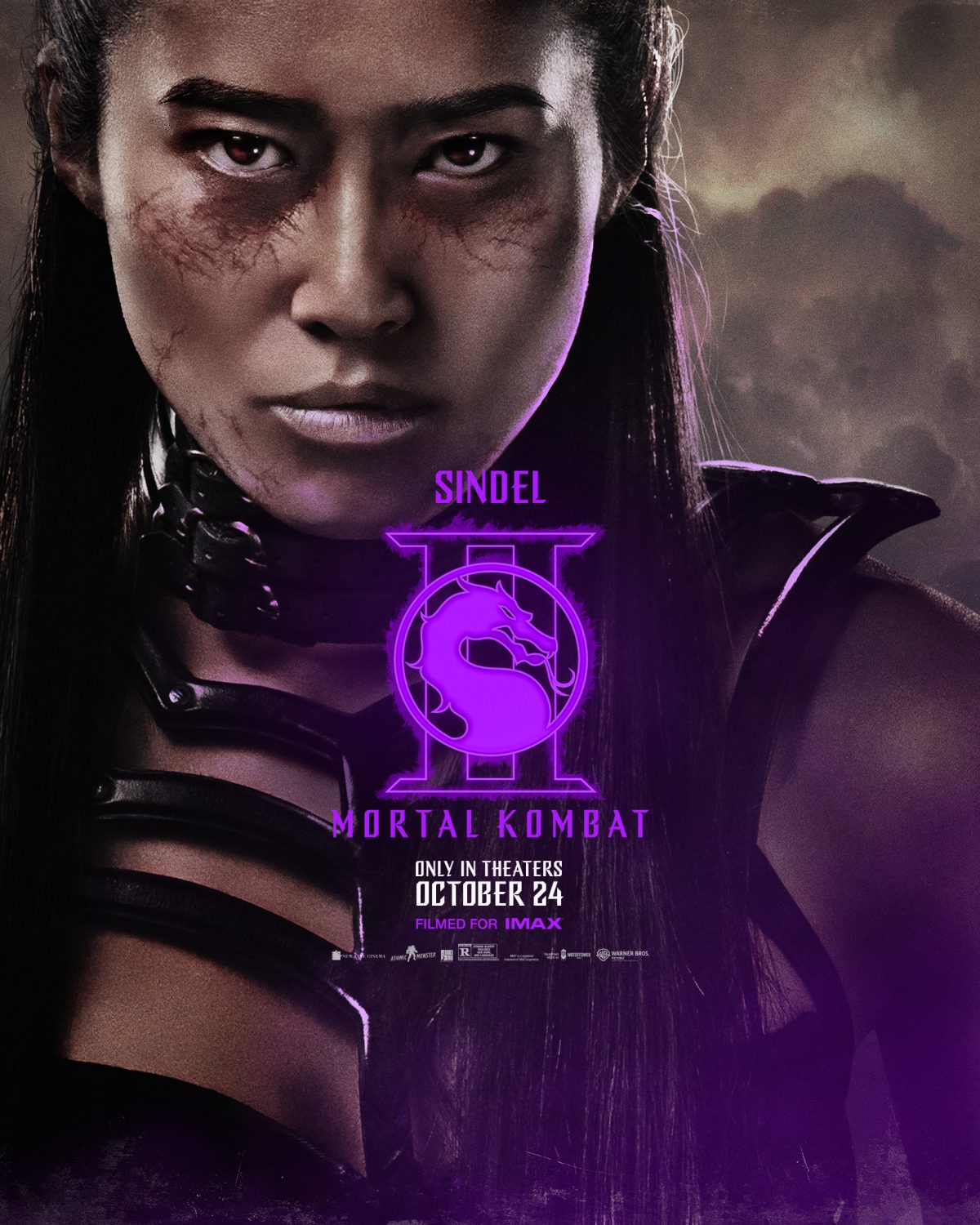 mortal kombat 2 poster sindel