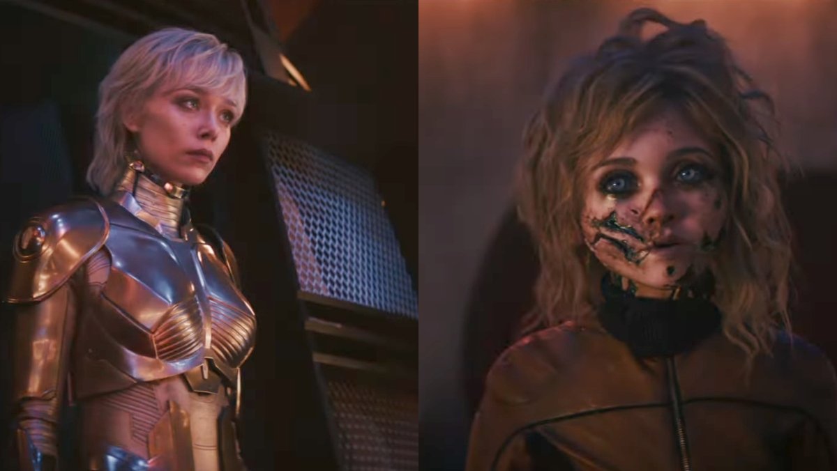 M3GAN 2.0 trailer images of m3gan and the new murder bot amelia