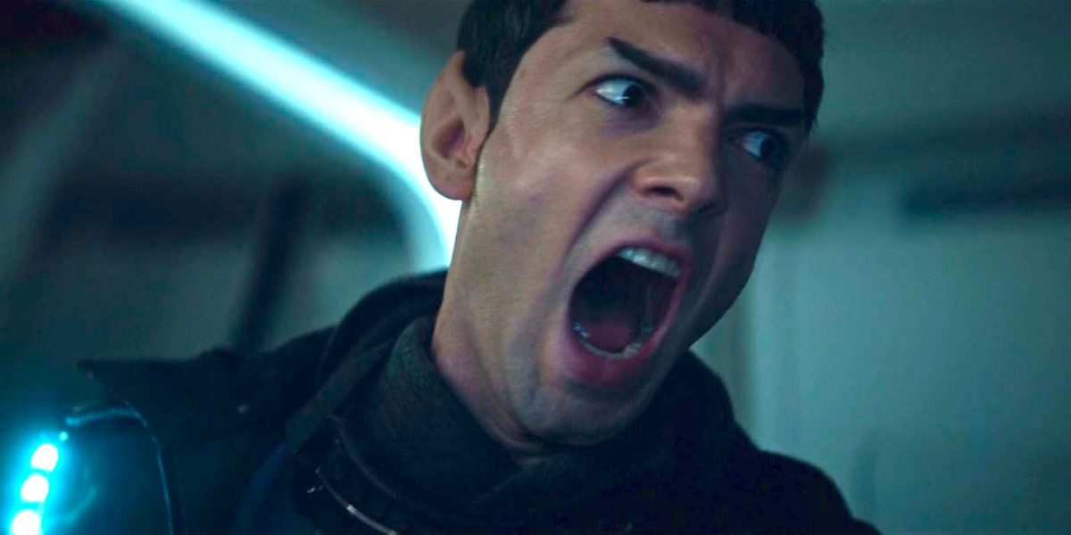 Star Trek Strange New Worlds Angry Spock