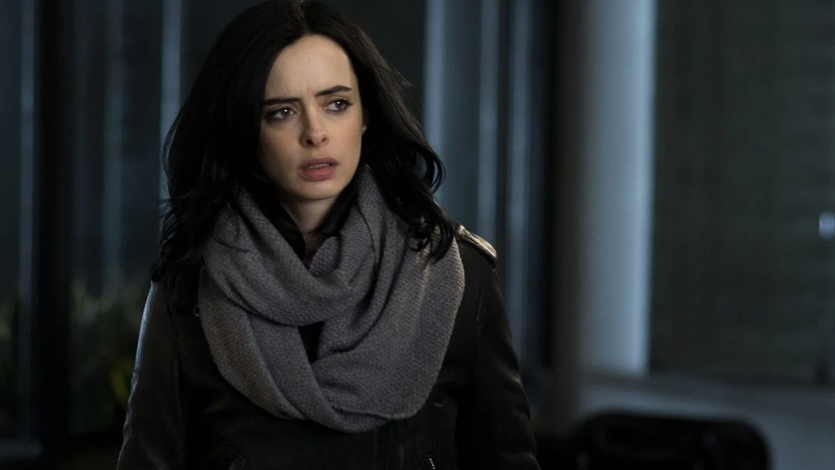 Krysten Ritter spielt Jessica Jones in DAREDEVIL: BORN AGAIN
