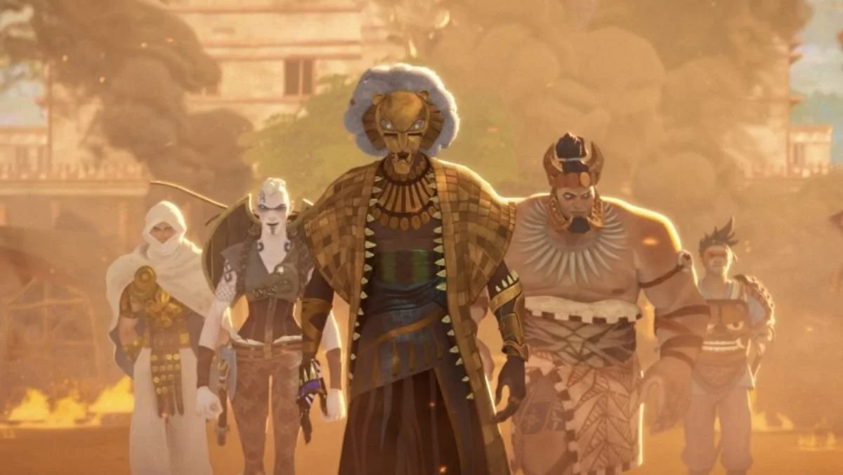 image of an ancient police force in eyes of wakanda 