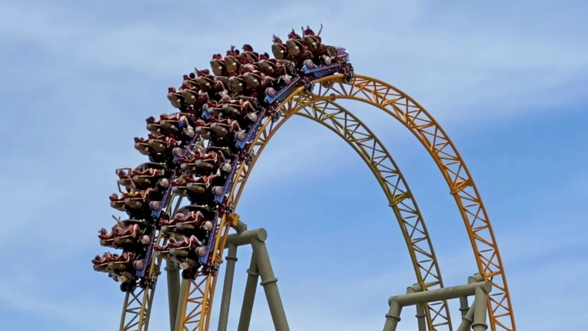 Universal Epic Universe Stardust Racers coaster hill