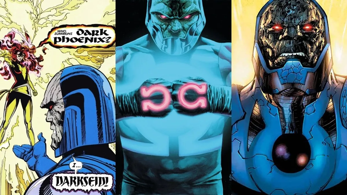 Darkseid in Uncanny X-Men/Teen Titans, Final Crisis, and Justice League.