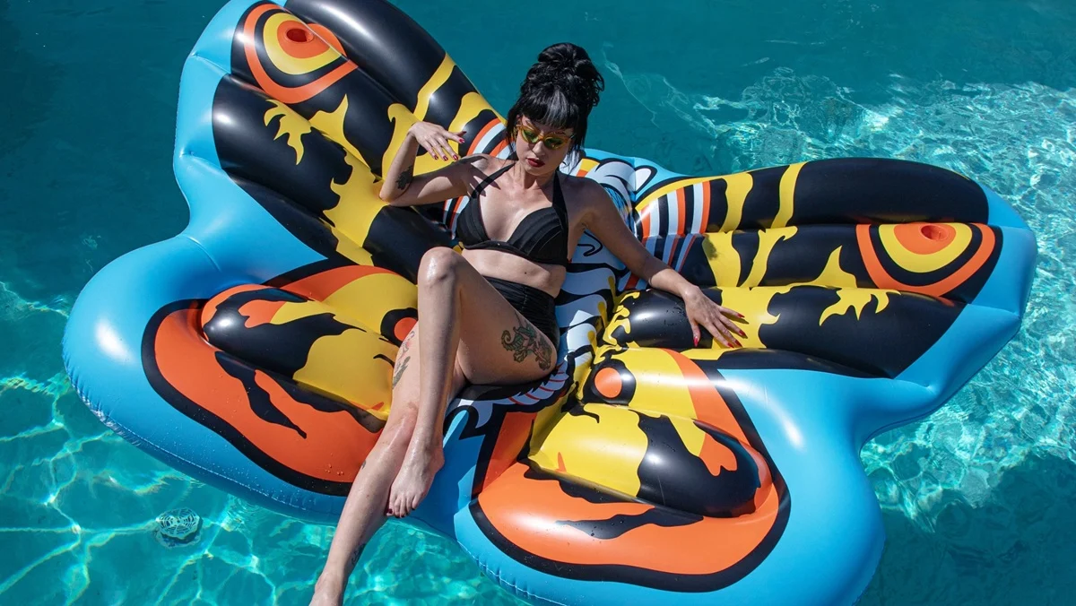 Lounge Around on a Kaiju in This Amazing Mothra Pool Float_5