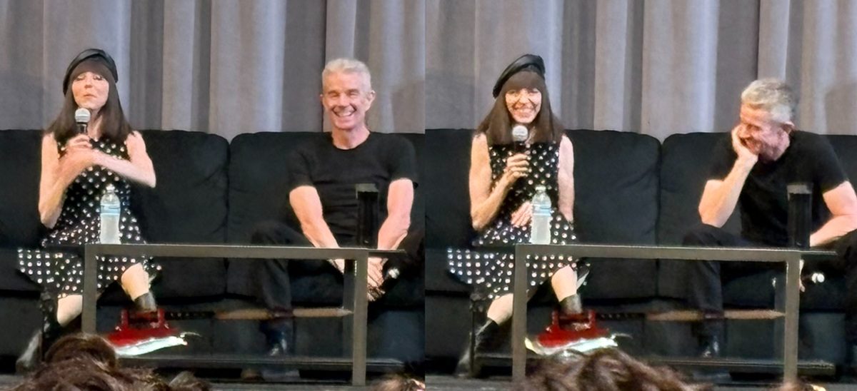 Juliet Landau and James Marsters take to the stage at HellmouthCon 2025, talking about their Buffy characters Spike and Drusilla. 