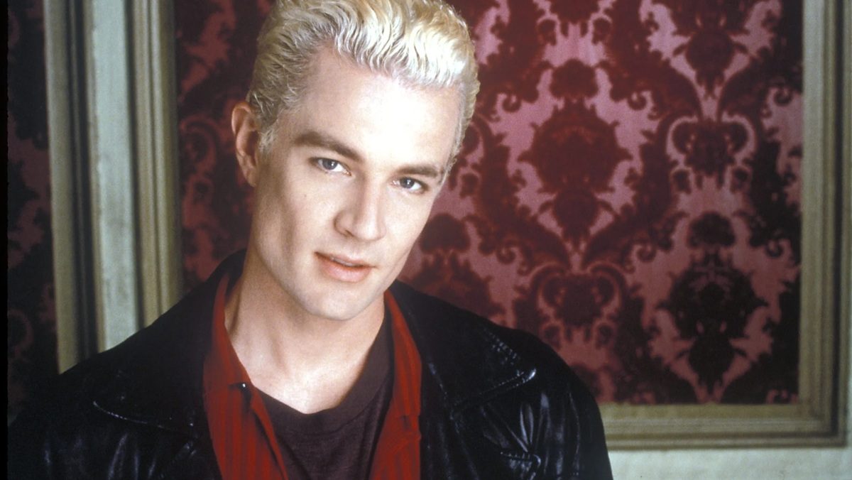 James Marsters as the vampire Spike in Buffy the Vampire Slayer.