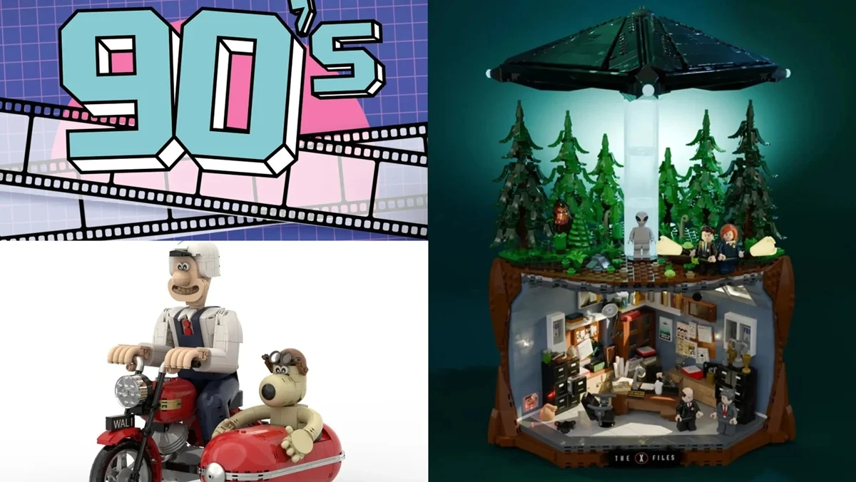 LEGO Ideas ’90s Throwback Contest Winners Include X-FILES, WALLACE & GROMIT Sets_1