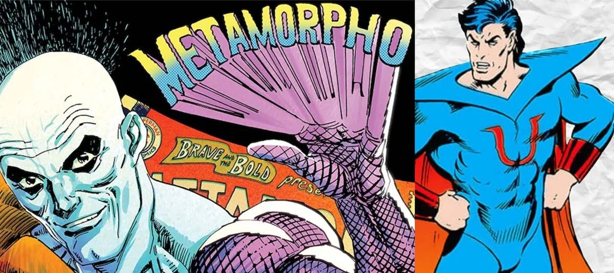 Metamorfo O elemento Man e Ultraman em quadrinhos da DC.