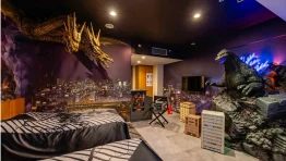 Japanese Hotel Opens Interactive Godzilla vs. King Ghidorah Room