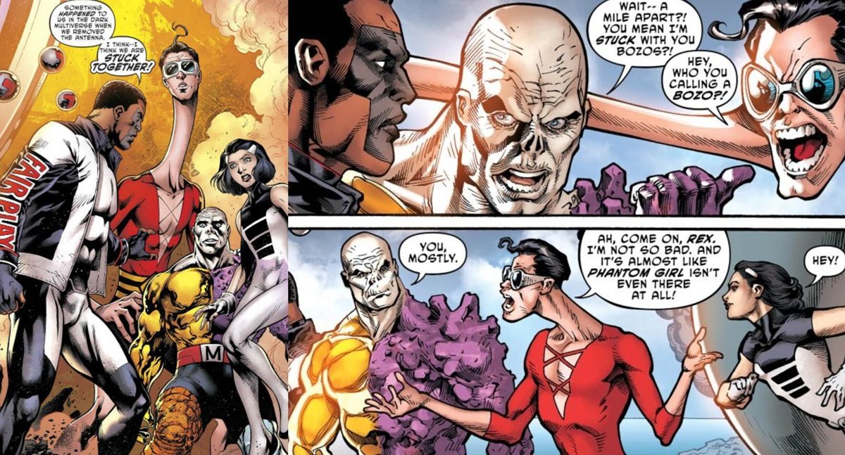 The Terrifics form as a team in the pages of DC Comics.