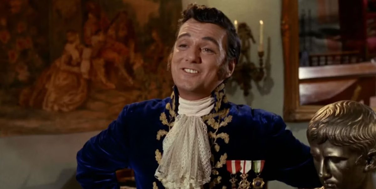 The omnipotent Trelane, from the Star Trek episode "The Squire of Gothos" from 1967.