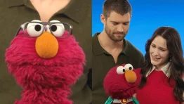 Elmo Meets SUPERMAN David Corenswet in Purest Team-Up Ever