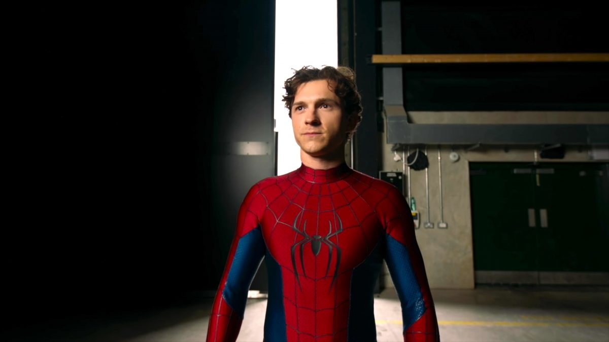new tom holland spider-man suit from spider-man brand new day