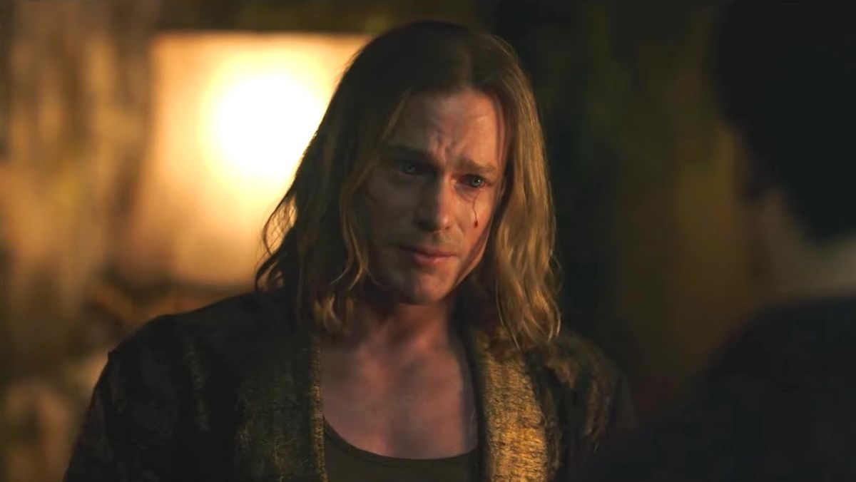 Lestat and Louis at the end of interview with the vampire season two Sam reid and Jacob Anderson (1)