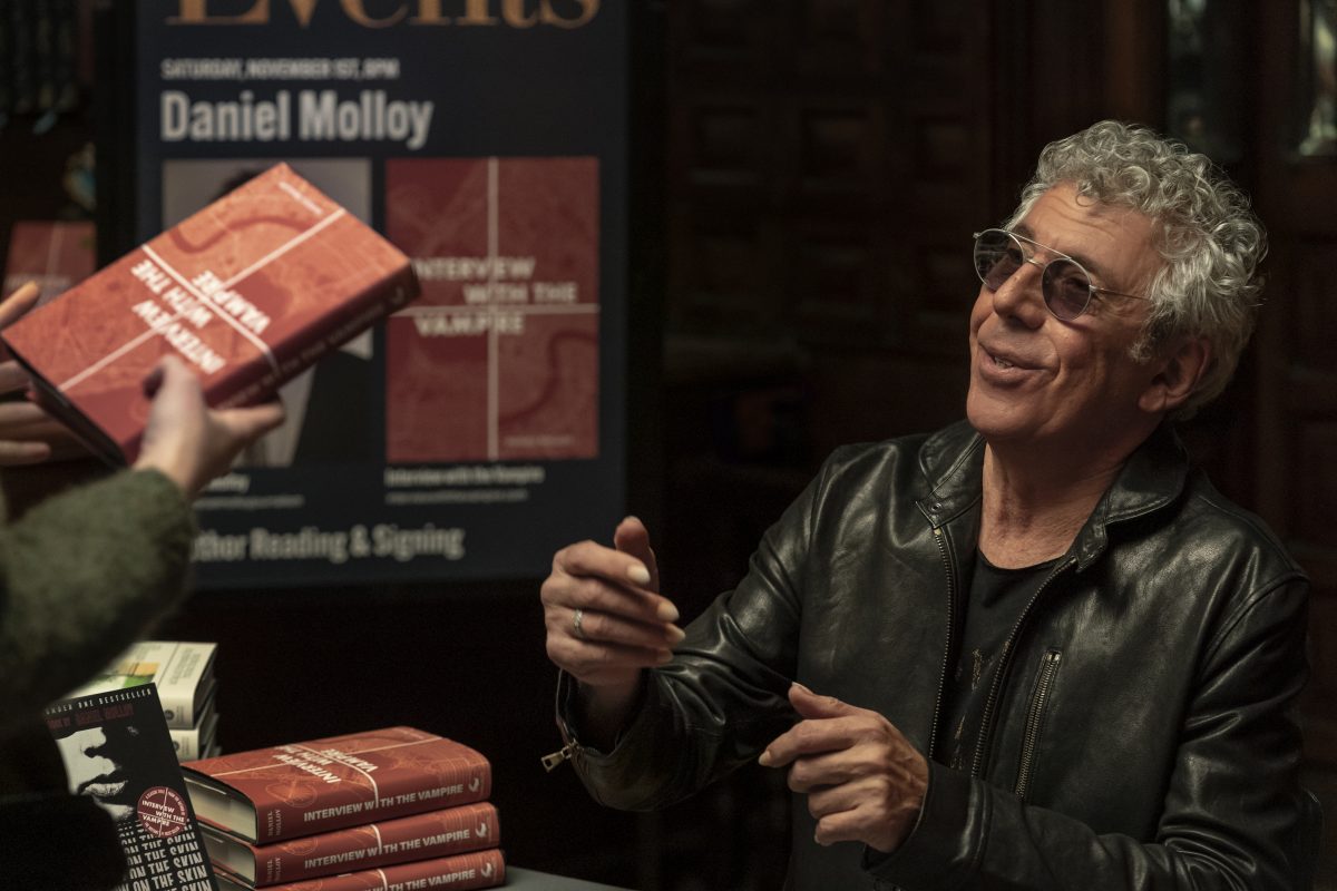 Eric Bogosian in the talamasca series as Daniel Molloy